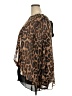Suzanne Betro 100% Polyester Brown Long Sleeve Blouse Size 4X - photo 5