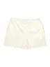 Reebok 100% Cotton Solid Ivory Athletic Shorts Size 10 - photo 2