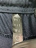 Adidas 100% Polyester Black Blue Track Pants Size S - photo 7