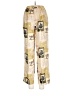 Chaus Print Gold Casual Pants Size S - photo 1