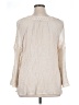 Zac & Rachel Ivory 3/4 Sleeve Blouse Size XL - photo 2