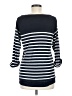 TNA Stripes Blue Pullover Sweater Size S - photo 2