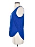 Double Zero Blue Sleeveless T-Shirt Size S - photo 5