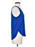 Double Zero Blue Sleeveless T-Shirt Size S - photo 4