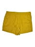 Old Navy Solid Yellow Shorts Size 3X - photo 1