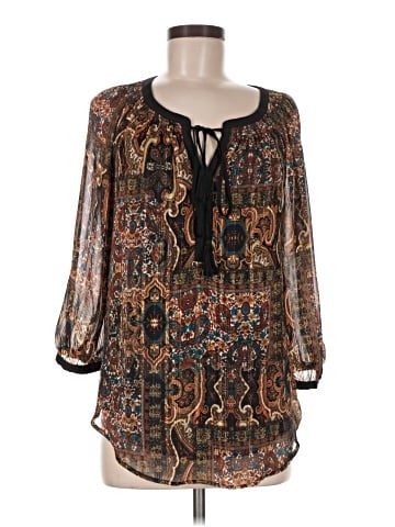 Meadow Rue 3/4 Sleeve Blouse (view 1)