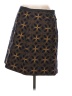 Boden Limited Edition Graphic Brown Wool Skirt Size 12 - photo 2