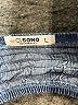 Ci Sono 100% Cotton Solid Blue Romper Size L - photo 4