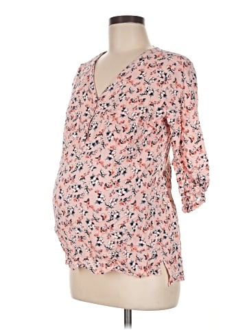 Motherhood 3/4 Sleeve Blouse (view 1)