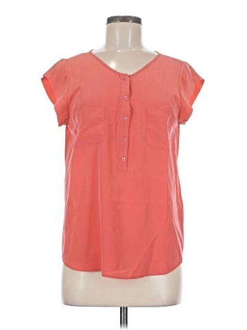 Joie Short Sleeve Silk Top (view 1)