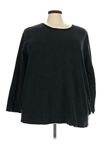 Woman Within Pullover Sweater (view 1)