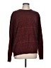 Dockers 100% Acrylic Plaid Burgundy Pullover Sweater Size L - photo 1