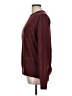 Dockers 100% Acrylic Plaid Burgundy Pullover Sweater Size L - photo 5