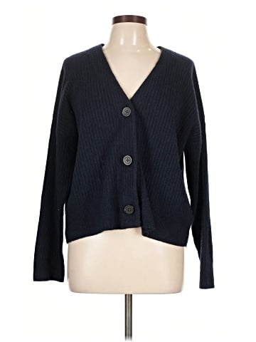 Madewell Cameron Ribbed Cardigan Sweater in Coziest Yarn (view 1)