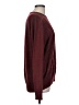 Dockers 100% Acrylic Plaid Burgundy Pullover Sweater Size L - photo 4