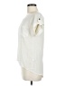 Mine 100% Polyester Ivory Short Sleeve Blouse Size S - photo 5