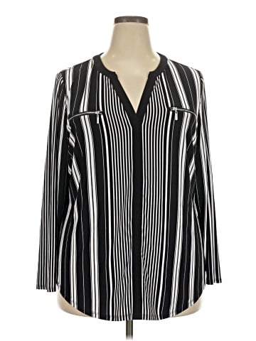 INC International Concepts Long Sleeve Blouse (view 1)