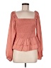 Altar'd State 100% Polyester Pink Long Sleeve Blouse Size M - photo 1