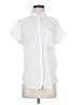 Splendid Solid White Short Sleeve Button-Down Shirt Size XS - photo 1