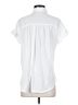 Splendid Solid White Short Sleeve Button-Down Shirt Size XS - photo 2