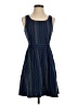 Tulle Argyle Blue Casual Dress Size S - photo 1