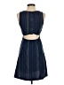 Tulle Argyle Blue Casual Dress Size S - photo 2