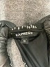 Express 100% Polyester Black Casual Dress Size XL - photo 7
