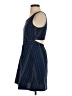 Tulle Argyle Blue Casual Dress Size S - photo 5