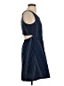 Tulle Argyle Blue Casual Dress Size S - photo 4