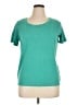 Jones New York Collection Teal Silk Pullover Sweater Size 0X - photo 1
