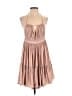 Free People 100% Polyester Tan Cocktail Dress Size XS - photo 1