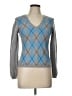 Burberry Argyle Gray Pullover Sweater Size L - photo 1