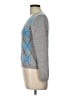 Burberry Argyle Gray Pullover Sweater Size L - photo 5