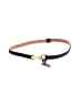 Ellen Tracy Black Leather Belt One size - photo 1