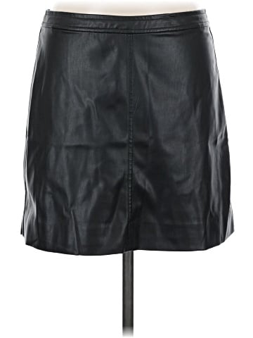 J.Crew Collection Faux Leather Skirt (view 1)