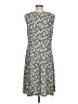 Perceptions Print Ivory Casual Dress Size L - photo 2