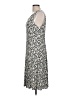 Perceptions Print Ivory Casual Dress Size L - photo 5