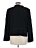 Eileen Fisher Solid Black Blazer Size L - photo 2
