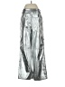 AFRM 100% Polyurethane Metallic Silver Casual Pants Size 26 waist - photo 2