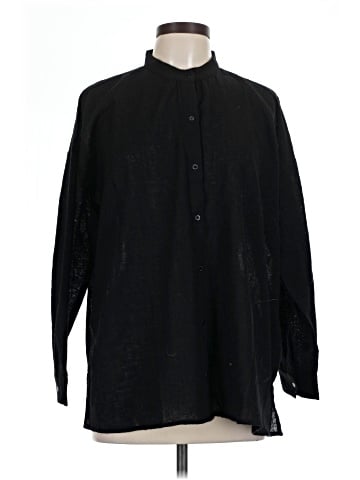 Eileen Fisher Long Sleeve Button-Down Shirt (view 1)