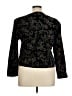 TanJay Floral Black Blazer Size 14 - photo 2
