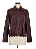 Chico's 100% Polyester Burgundy Jacket Size M - photo 1