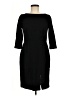 Talbots 100% Polyester Solid Black Cocktail Dress Size 6 Petite - photo 1