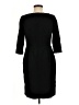 Talbots 100% Polyester Solid Black Cocktail Dress Size 6 Petite - photo 2