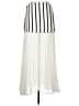 Express Stripes Ivory Casual Skirt Size L - photo 2