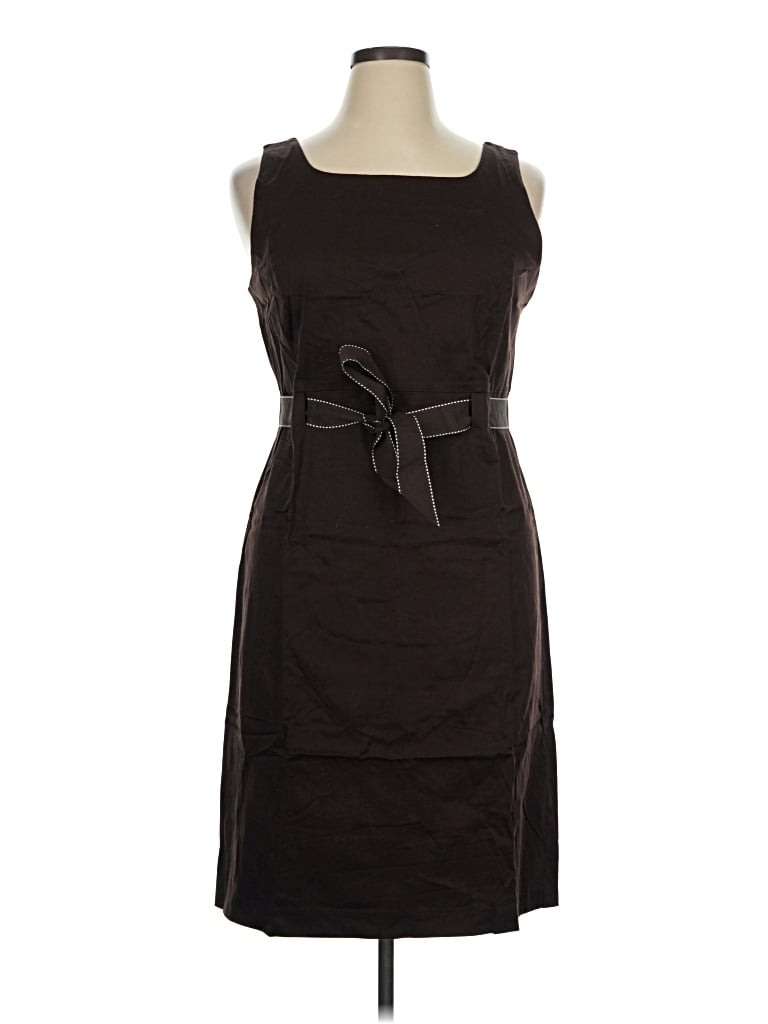 Pre-owned Studio 1 Casual Dress In Brown
