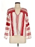 Joie 100% Cotton Red Long Sleeve Blouse Size M - photo 1