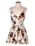 Chocolate Floral Ivory Romper Size M - photo 1
