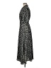 Jaeger 100% Polyester Print Black Casual Dress Size 6 - photo 5