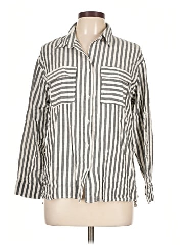 MSJ Long Sleeve Button-Down Shirt (view 1)
